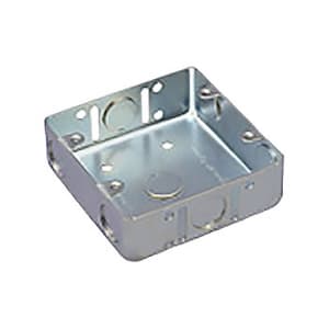 パナソニック 鋼板製スイッチボックス 2コ用 電気亜鉛めっき 鋼板製スイッチボックス 2コ用 電気亜鉛めっき DS4821K
