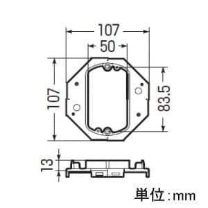 未来工業 【お買い得品 10個セット】プラスチック製塗代カバー ワンタッチタイプ 八角用 小判型 塗代付 【お買い得品 10個セット】プラスチック製塗代カバー ワンタッチタイプ 八角用 小判型 塗代付 OF-12MY_10set 画像2