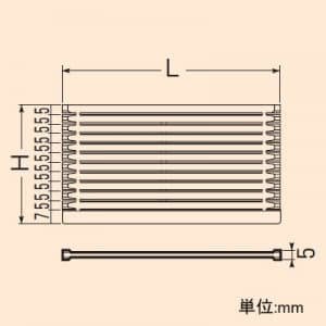 未来工業 【お買い得品 10個セット】継枠用仕切板ボックス用 塗代カバー継枠用 【お買い得品 10個セット】継枠用仕切板ボックス用 塗代カバー継枠用 37M_10set 画像3