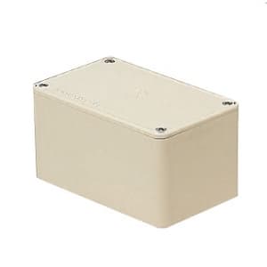 未来工業 プールボックス 長方形 ノックなし 500×300×250 ミルキーホワイト PVP-503025M
