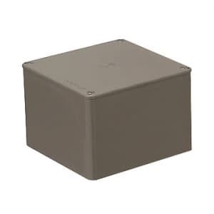 未来工業 プールボックス 正方形 ノック無し 400×400×200 チョコレート プールボックス 正方形 ノック無し 400×400×200 チョコレート PVP-4020T