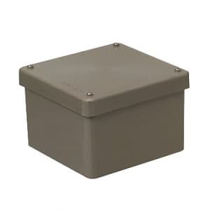 未来工業 【お買い得品 8個セット】防水プールボックス カブセ蓋 正方形 100×100×75 ブラック PVP-1007BK_8set