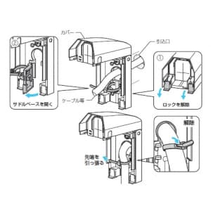 未来工業 【生産完了品】【お買い得品 10個セット】防水引込みカバー シャンパンゴールド e-デザイン 【お買い得品 10個セット】防水引込みカバー シャンパンゴールド e-デザイン WKH-1CG_10set 画像2