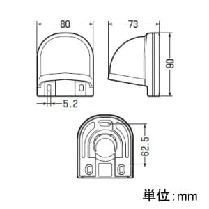 未来工業 【お買い得品 20個セット】引込みカバーフード PF管16迄 シャンパンゴールド 【お買い得品 20個セット】引込みカバーフード PF管16迄 シャンパンゴールド WKF-28CG_20set 画像4