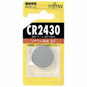 富士通 【生産完了品】リチウムコイン電池 3V 1個パック CR2430C(B)N