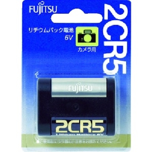 【生産完了品】カメラ用リチウム電池 6V 1個パック 2CR5C(B)N