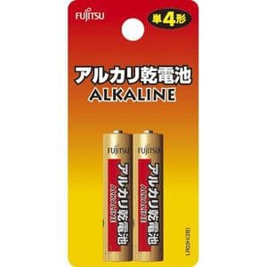 富士通 【生産完了品】アルカリ乾電池 単4形 2個パック ブリスターパック LR03H(2B)
