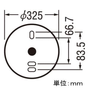 オーデリック 【生産完了品】LEDバスルームライト 白熱灯50W2灯相当 防雨・防湿型 壁面・天井面・傾斜面取付兼用 電球色タイプ クリームホワイト  OW269027LD 画像3