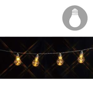 ジェフコム 【生産完了品】LEDデザインストリングライト 電球(大8連)タイプ コード長約5m STM-E07-11L