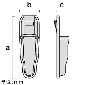 フジ矢 【生産完了品】ウエストライン・ペン型インパクトホルダー サイズ:H390×W120×D40mm  PD-1 画像5