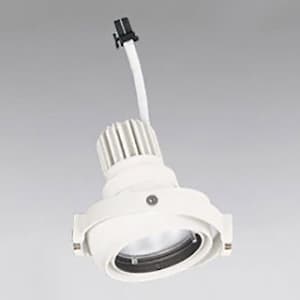 オーデリック LEDマルチユニバーサル M形 JR12V-50Wクラス 高効率タイプ ナロー配光 連続調光 本体色:オフホワイト 白色タイプ 4000K XS413301
