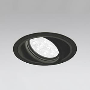 オーデリック LEDユニバーサルダウンライト M形 埋込穴φ125 HID35Wクラス LED12灯 配光角20° 非調光 本体色:ブラック 白色タイプ 4000K XD258140F