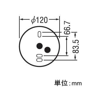 オーデリック 【生産完了品】LEDシーリングダウンライト 白熱灯60Wクラス 配光角113° 連続調光 本体色:オフホワイト 昼白色タイプ 5000K LEDシーリングダウンライト 白熱灯60Wクラス 配光角113° 連続調光 本体色:オフホワイト 昼白色タイプ 5000K OL251776 画像2