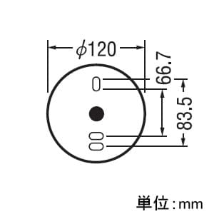 オーデリック 【生産完了品】LEDシーリングダウンライト 白熱灯60Wクラス 配光角113° 非調光 人感センサ付 本体色:ブラック 電球色タイプ 2700K LEDシーリングダウンライト 白熱灯60Wクラス 配光角113° 非調光 人感センサ付 本体色:ブラック 電球色タイプ 2700K OL251783 画像4