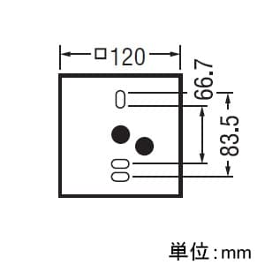 オーデリック 【生産完了品】LEDシーリングダウンライト 白熱灯60Wクラス 配光角113° 連続調光 本体色:ブラック 電球色タイプ 2700K LEDシーリングダウンライト 白熱灯60Wクラス 配光角113° 連続調光 本体色:ブラック 電球色タイプ 2700K OL251787 画像2