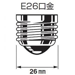 岩崎電気 【生産完了品】LEDアイランプ《LEDioc》 全光束1450lm 電球色 3000K相当 E26口金 本体黒色 LEDアイランプ《LEDioc》 全光束1450lm 電球色 3000K相当 E26口金 本体黒色 LDR14L-H/B830 画像3