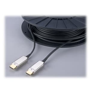 関西通信電線 光ファイバーHDMIケーブル 4K30P対応 20m 光ファイバーHDMIケーブル 4K30P対応 20m HDMI-AOC-20