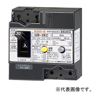 テンパール工業 漏電遮断器 2P2E30AF 30A 漏電遮断器 2P2E30AF 30A 2EC3030