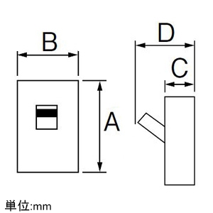 テンパール工業 漏電遮断器 3P3E50AF 40A 漏電遮断器 3P3E50AF 40A 53EC4030 画像2