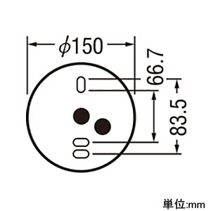 オーデリック 【生産完了品】LEDシーリングダウンライト 《FLATPLATE》 壁面・天井面・傾斜面取付兼用 白熱灯100W相当 電球色〜昼光色 配光角113° 調光・調色タイプ Bluetooth&reg;対応 オフホワイト LEDシーリングダウンライト 《FLATPLATE》 壁面・天井面・傾斜面取付兼用 白熱灯100W相当 電球色〜昼光色 配光角113° 調光・調色タイプ Bluetooth&reg;対応 オフホワイト OL291366BC 画像2