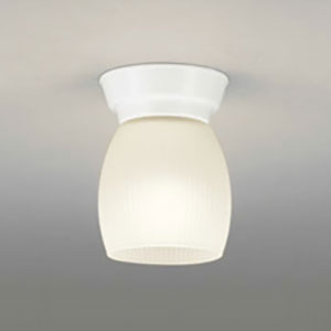 オーデリック 【生産完了品】LED小型シーリングライト 白熱灯60W相当 電球色 調光タイプ オフホワイト OL013391LC