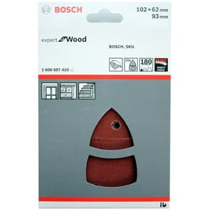 BOSCH 【限定特価】サンディングペーパー マジック式 吸じん用穴あき 180番手 《best for Wood》 10枚入 サンディングペーパー マジック式 吸じん用穴あき 180番手 《best for Wood》 10枚入 2608607410 画像2