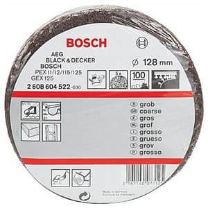 BOSCH 【生産完了品】サンディングクロス φ125mm マジック式 粗目 100番手 5枚入 サンディングクロス φ125mm マジック式 粗目 100番手 5枚入 2608604522 画像2