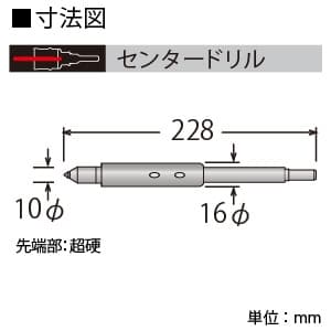 BOSCH センターピンNo.21 ばね式伸縮タイプ 刃径φ10mm 《ポリクリックシステム》 センターピンNo.21 ばね式伸縮タイプ 刃径φ10mm 《ポリクリックシステム》 PCD21 画像2