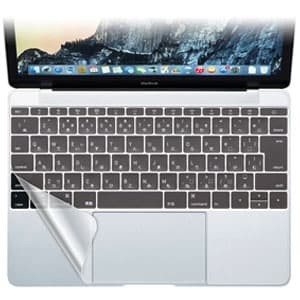 サンワサプライ 【生産完了品】ノート用キーボード防塵カバー 〔Apple MacBook 12インチモデル用〕 フラットタイプ シリコン製 クリアタイプ FA-SMACBF12