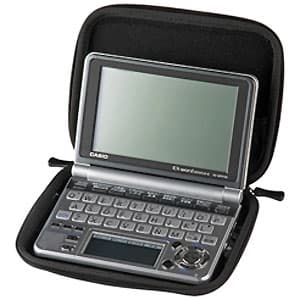 サンワサプライ セミハード電子辞書ケース ポケット付 ブラック セミハード電子辞書ケース ポケット付 ブラック PDA-EDC31BK 画像2