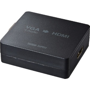 サンワサプライ VGA信号HDMI変換コンバーター 給電用USBケーブル付 VGA信号HDMI変換コンバーター 給電用USBケーブル付 VGA-CVHD2