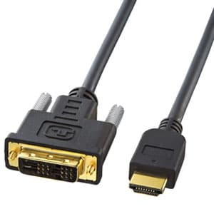サンワサプライ HDMI-DVIケーブル DVIプラグ-HDMIプラグ 3m HDMI-DVIケーブル DVIプラグ-HDMIプラグ 3m KM-HD21-30