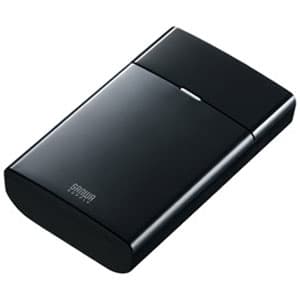 サンワサプライ 【生産完了品】スマートフォン・タブレット用モバイルバッテリー USB出力ポート2ポート搭載 8700mAh ブラック BTL-RDC8BK