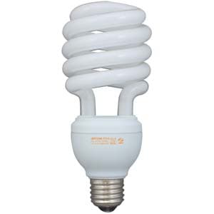 ジェフコム 【生産完了品】電球形蛍光ランプ スパイラル型 110W相当 電球色 口金E26 EFD30-SSL-A