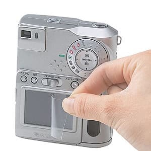 サンワサプライ 【生産完了品】デジタルカメラ用液晶保護反射防止フィルム 6.7型 フリーカット DG-LC1