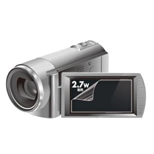 サンワサプライ デジタルビデオカメラ用液晶保護反射防止フィルム 2.7型ワイド DG-LC27WDV