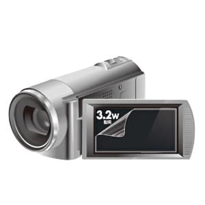 サンワサプライ 【生産完了品】デジタルビデオカメラ用 液晶保護反射防止フィルム(3.2型ワイド) DG-LC32WDV