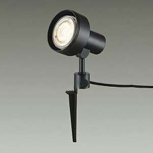 DAIKO LEDアプローチ灯 防雨形 非調光タイプ キャプタイヤコード5m・差込プラグ付 ランプ別売 黒サテン DOL-3768XB