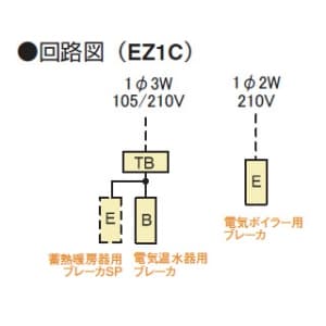 河村電器産業 enステーション TB+電気温水器(エコキュート)+電気ボイラー EZ1C フタ付タイプ enステーション TB+電気温水器(エコキュート)+電気ボイラー EZ1C フタ付タイプ EZ1C3-4 画像2