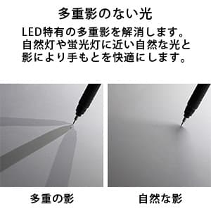 山田照明 【生産完了品】LEDスタンドライト クランプ式 白熱灯150W相当 調光機能付 シルバー 《Zライト》  Z-11NSL 画像4