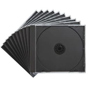 サンワサプライ 【生産完了品】DVD・CDケース 一般的音楽用 1枚収納 ブラック 10枚セット DVD・CDケース 一般的音楽用 1枚収納 ブラック 10枚セット FCD-PN10BK