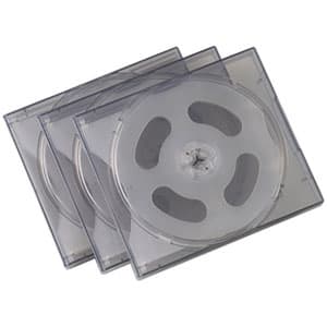 サンワサプライ 【生産完了品】DVD・CDケース メディア6枚収納 ブラック 3枚セット DVD・CDケース メディア6枚収納 ブラック 3枚セット FCD-61BKN 画像2