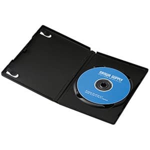 サンワサプライ 【生産完了品】DVDトールケース 1枚収納 スタンダードサイズ ブラック 30枚セット DVDトールケース 1枚収納 スタンダードサイズ ブラック 30枚セット DVD-TN1-30BK