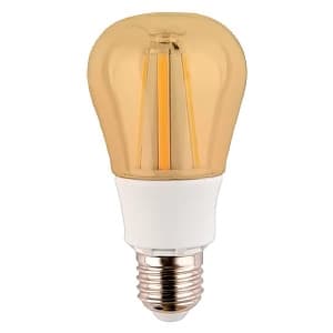 テスライティング 【生産完了品】LED電球 一般電球形 A60形 電球色相当 E26口金 調光対応 《Apple Lamp》 セピアタイプ LDA8SP300-25E26-Mh/DM