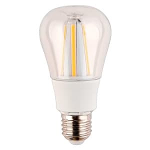 テスライティング 【生産完了品】LED電球 一般電球形 A60形 電球色相当 E26口金 調光対応 《Apple Lamp》 クリアタイプ LDA8CL300-27E26-Mh/DM