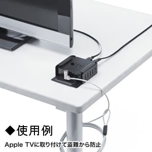 サンワサプライ 【生産完了品】Apple TVセキュリティ Apple TVセキュリティ SL-67ATV 画像3