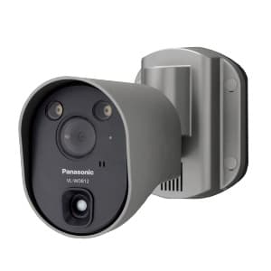 パナソニック 【生産完了品】センサーライト付 屋外ワイヤレスカメラ VL-WD812K