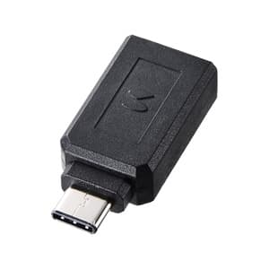 サンワサプライ 変換アダプタ USB Type-Cコネクタ-USB3.0 Aコネクタ ブラック AD-USB28CAF