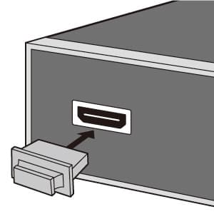 サンワサプライ コネクタキャップ HDMIコネクタ用 6個入 コネクタキャップ HDMIコネクタ用 6個入 TK-HDCAP2 画像2