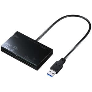 サンワサプライ USB3.0カードリーダー UHS-&#8545;対応 5スロット 59メディア対応 ブラック USB3.0カードリーダー UHS-&#8545;対応 5スロット 59メディア対応 ブラック ADR-3ML35BK
